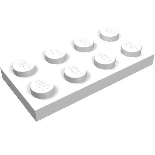 Part 3020 - Plate 2 x 4 - De BrickPlaats