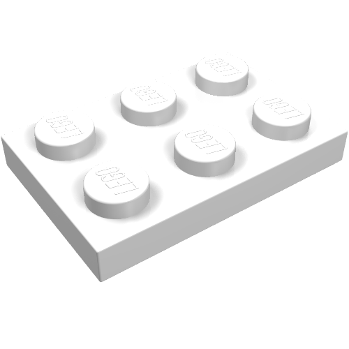 Part 3021 - Plate 2 x 3 - De BrickPlaats