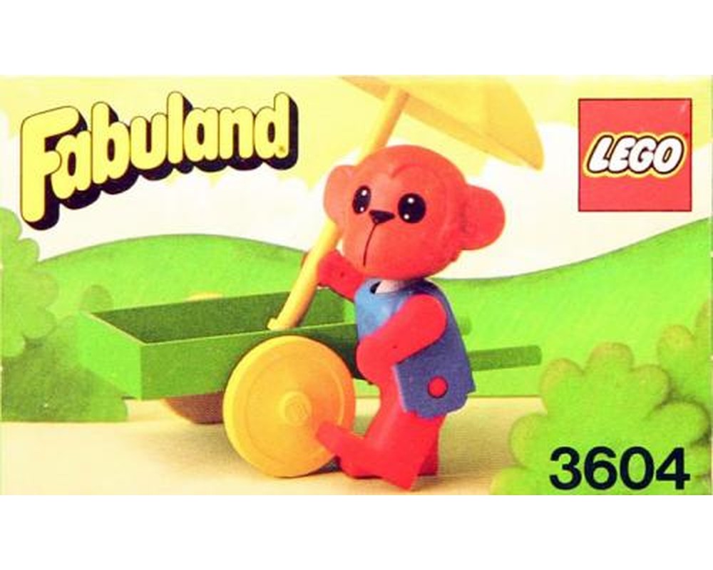 Set 3604 - Marc Monkey and Wheelbarrow