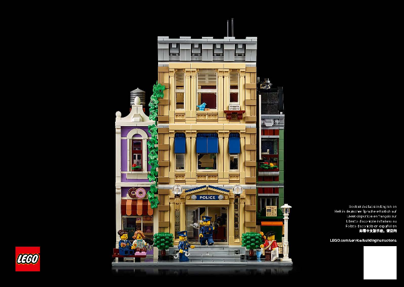Instruction 10278 - Police Station - De BrickPlaats