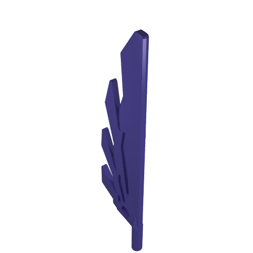 Part 11091 - Wing 9L with Stylized Feathers - De BrickPlaats