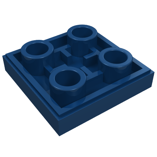 Part 11203 - Tile, Modified 2 x 2 Inverted - De BrickPlaats