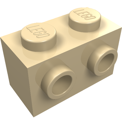 Part 11211 - Brick, Modified 1 x 2 with Studs on 1 Side - De BrickPlaats