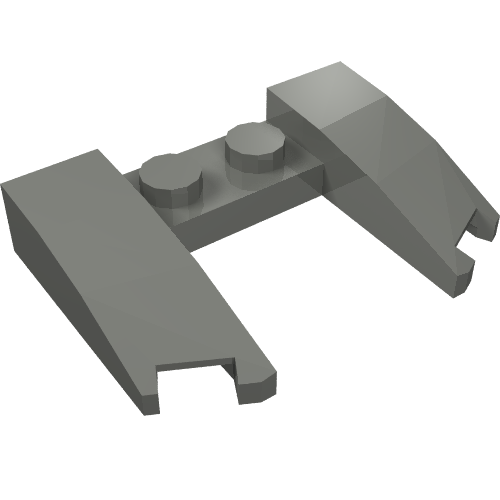 Part 11291 - Wedge 3 x 4 x 2/3 Curved with Cutout - De BrickPlaats