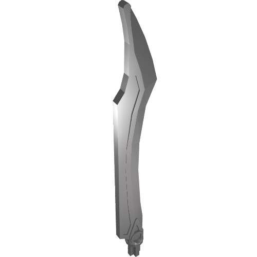 Part 11305 - Hero Factory Weapon, Blade with Curved Tip - De BrickPlaats