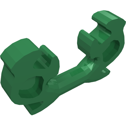 Part 11437 - Minifigure, Helmet Ninja Horn Elaborate - De BrickPlaats