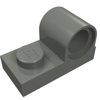 Part 11458 - Plate, Modified 1 x 2 with Pin Hole on Top - De BrickPlaats