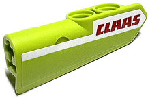 Part 11946pb084 - Technic, Panel Fairing #21 Very Small Smooth, Side B with Red 'CLAAS' on White Stripe Pattern (Sticker) - Set 42102 - De BrickPlaats
