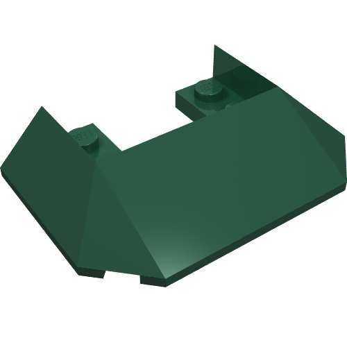 Part 13269 - Wedge 6 x 4 Cutout (Train Roof) - De BrickPlaats