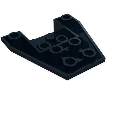 Part 13349 - Wedge 4 x 4 Triple Inverted with Connections between 4 Studs - De BrickPlaats