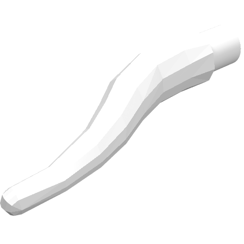 Part 13564 - Cattle Horn, Long - De BrickPlaats
