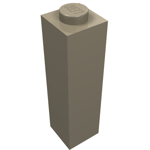 Part 14716 - Brick 1 x 1 x 3 - De BrickPlaats