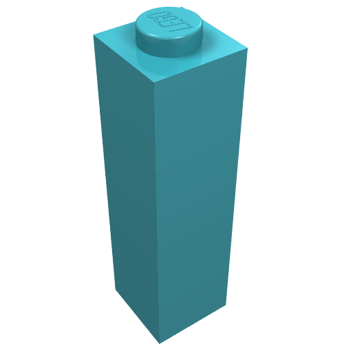 Part 14716 - Brick 1 x 1 x 3 - De BrickPlaats