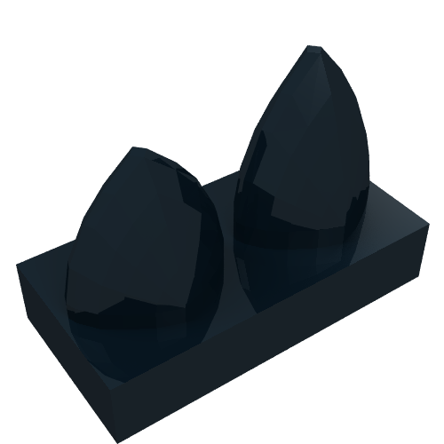 Part 15209 - Tile, Modified 1 x 2 with 2 Teeth Vertical - De BrickPlaats