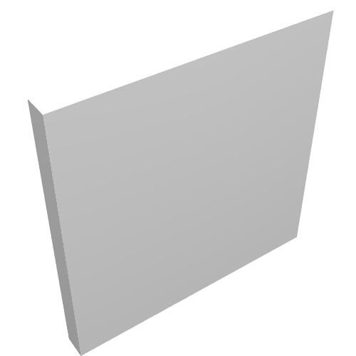 Part 15210 - Road Sign 2 x 2 Square with Open O Clip - De BrickPlaats