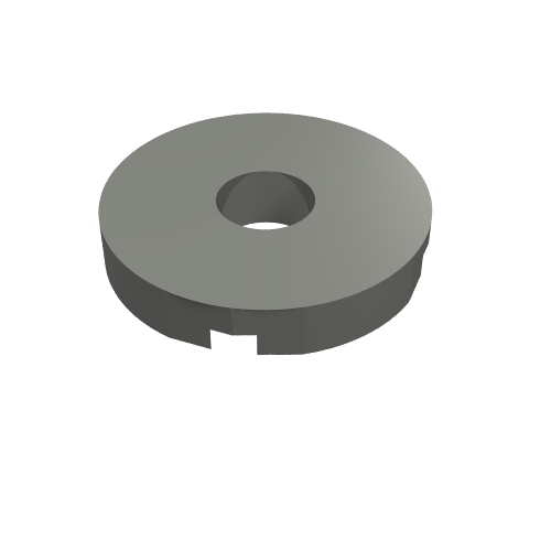Part 15535 - Tile, Round 2 x 2 with Hole - De BrickPlaats