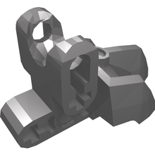 Part 15976 - Hero Factory Foot with Three Short Claws and Ball Joint Socket - De BrickPlaats