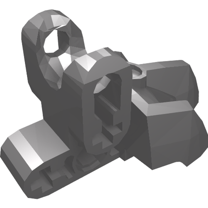 Part 15976 - Hero Factory Foot with Three Short Claws and Ball Joint Socket - De BrickPlaats