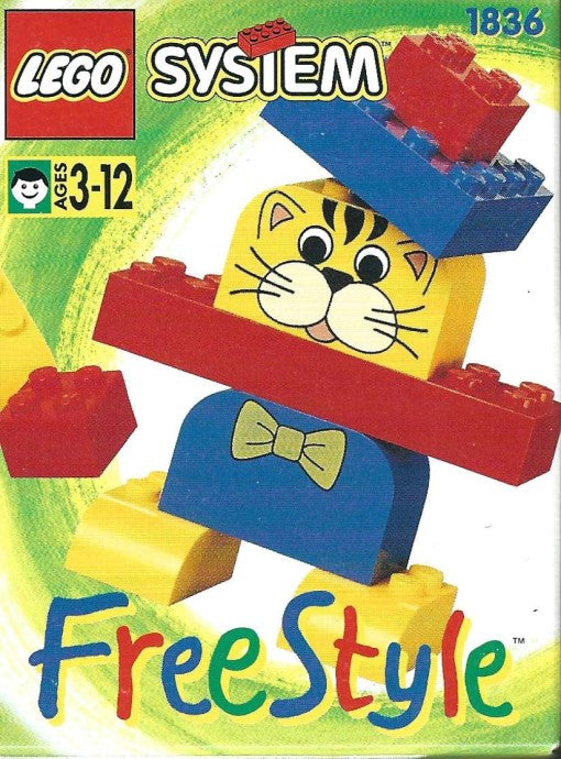 Set 1836 - FreeStyle Cat - De BrickPlaats