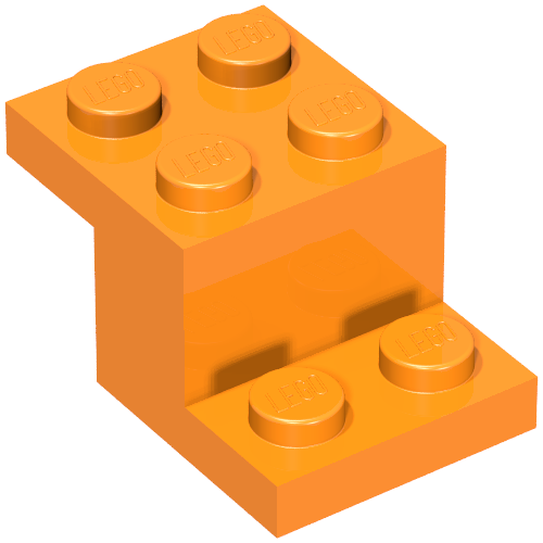 Part 18671 - Bracket 3 x 2 x 1 1/3 - De BrickPlaats