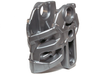 Part 19049 - Bionicle Head Connector Block (Toa Okoto) - De BrickPlaats