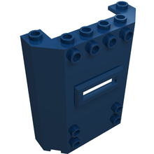Part 22387 - Panel 2 x 6 x 6 with Window Slot - De BrickPlaats