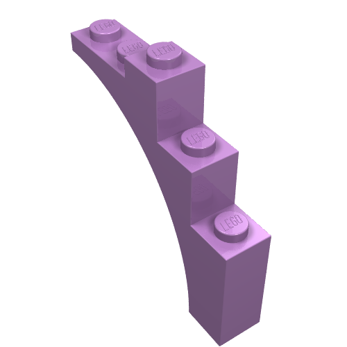 Part 2339 - Arch 1 x 5 x 4 - Continuous Bow - De BrickPlaats