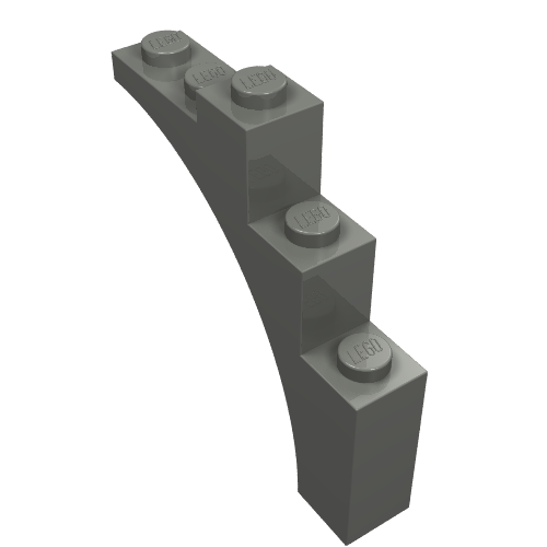 Part 2339 - Arch 1 x 5 x 4 - Continuous Bow - De BrickPlaats