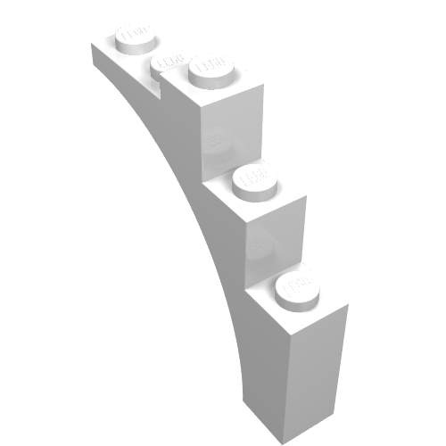Part 2339 - Arch 1 x 5 x 4 - Continuous Bow - De BrickPlaats