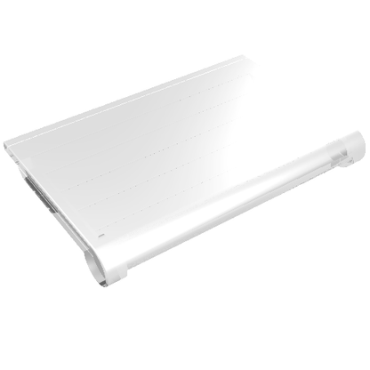 Part 2348b - Glass for Hinge Car Roof 4 x 4 Sunroof with Ridges - De BrickPlaats