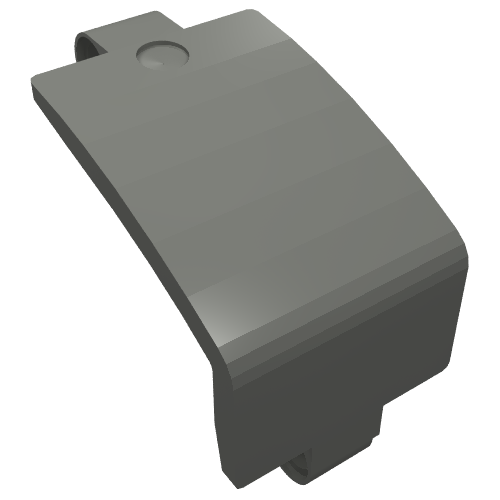 Part 24116 - Technic, Panel Curved 3 x 5 x 3 - De BrickPlaats