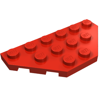 Part 2419 - Wedge, Plate 3 x 6 Cut Corners - De BrickPlaats
