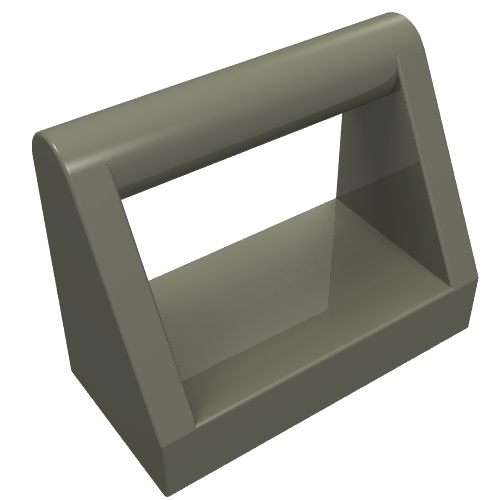 Part 2432 - Tile, Modified 1 x 2 with Bar Handle - De BrickPlaats