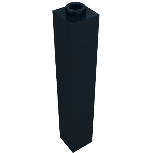 Part 2453a - Brick 1 x 1 x 5 - Blocked Open Stud or Hollow Stud - De BrickPlaats