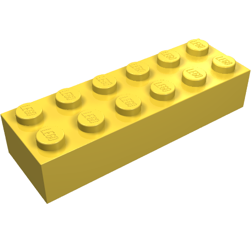 Part 2456 - Brick 2 x 6 - De BrickPlaats