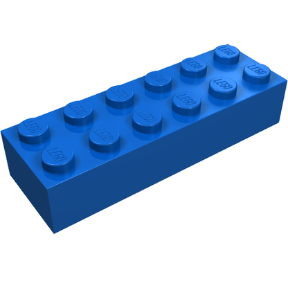 Part 2456 - Brick 2 x 6 - De BrickPlaats