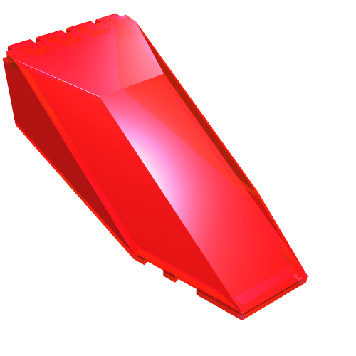 Part 2507 - Windscreen 10 x 4 x 2 1/3 Canopy - De BrickPlaats