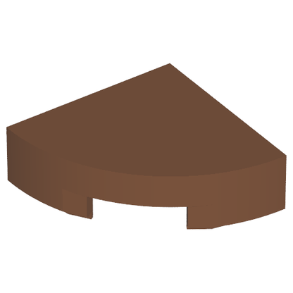 Part 25269 - Tile, Round 1 x 1 Quarter - De BrickPlaats