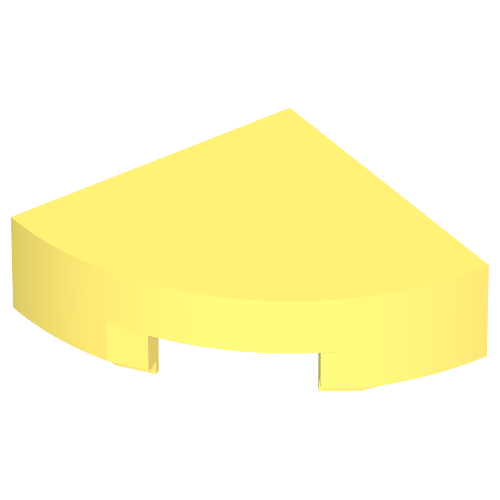 Part 25269 - Tile, Round 1 x 1 Quarter - De BrickPlaats