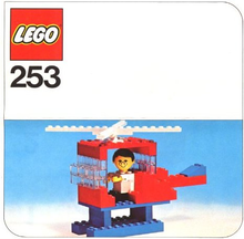 Set 253-2 - Helicopter and Pilot - De BrickPlaats