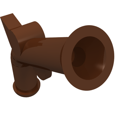 Part 2562 - Minifigure, Weapon Gun, Flintlock Pistol - De BrickPlaats