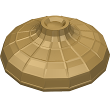 Part 26007 - Minifigure, Headgear Hat, Conical Asian with Raised Center - De BrickPlaats