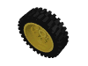 Part 2695c01 - Wheel 30mm D. x 13mm (13 x 24 Model Team), with Black Tire 13 x 24 Model Team (2695 / 2696) - De BrickPlaats