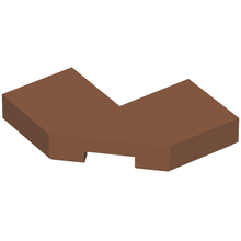 Part 27263 - Tile, Modified Facet 2 x 2 - De BrickPlaats