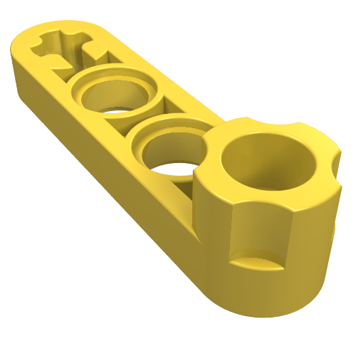 Part 2825 - Technic, Liftarm, Modified Stud Connector Thin 1 x 4 - De BrickPlaats