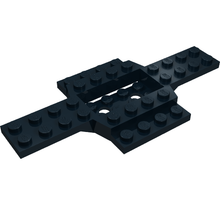 Part 28324 - Vehicle, Base 6 x 12 with 4 x 2 Recessed Center with Smooth Underside - De BrickPlaats