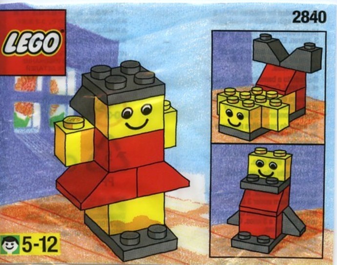 Set 2840 - Danone Promotional Set: Girl polybag - De BrickPlaats