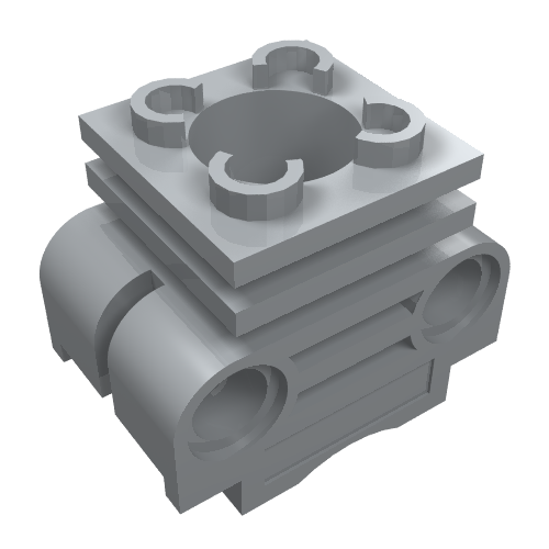 Part 2850a - Technic Engine Cylinder with Side Slots - De BrickPlaats