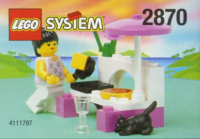 Set 2870 - Paradisa Barbeque - De BrickPlaats