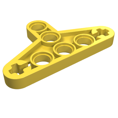 Part 2905 - Technic, Liftarm, Modified Triangle Thin 3 x 5 with Full Supports - De BrickPlaats